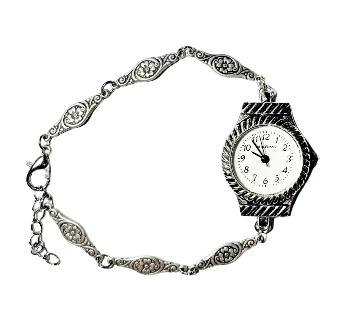 Silver meadows wristwatch