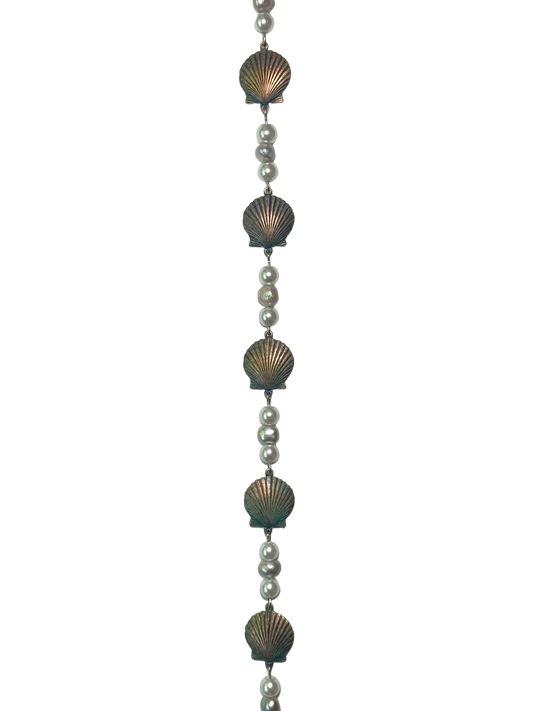 Seashell treasures choker