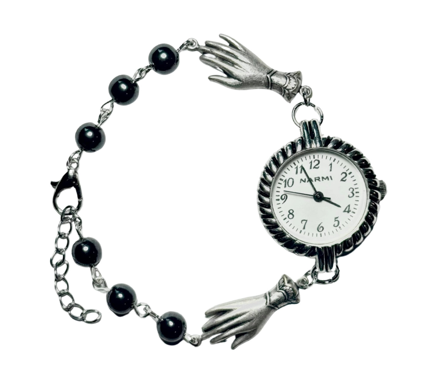 Helena wristwatch | Silver-toned